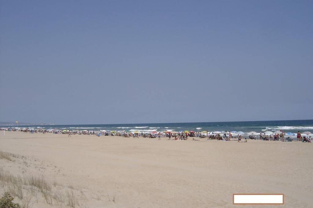 Apartamento Nat En Primera Linea De Playa Playa De Xeraco Bagian luar foto