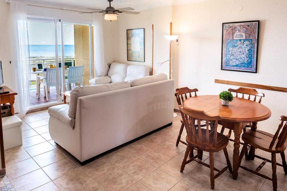 Apartamento Nat En Primera Linea De Playa Playa De Xeraco Bagian luar foto