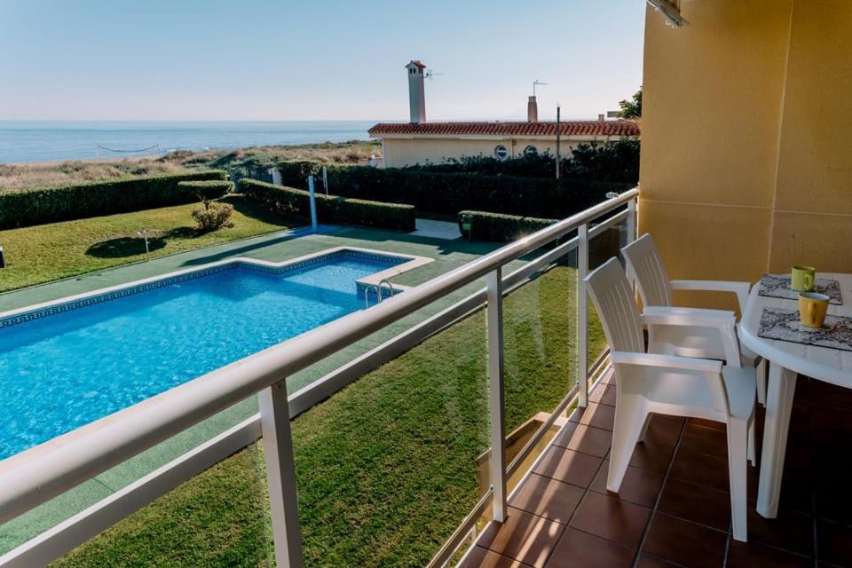 Apartamento Nat En Primera Linea De Playa Playa De Xeraco Bagian luar foto