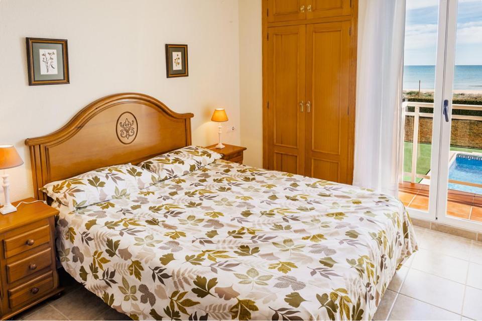 Apartamento Nat En Primera Linea De Playa Playa De Xeraco Bagian luar foto